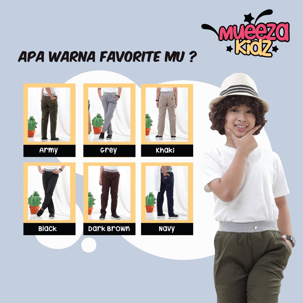 2. Pilihan Warna Chinos