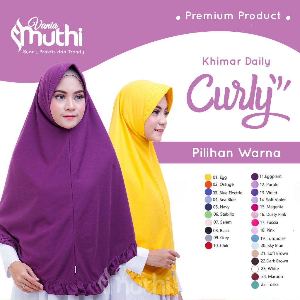 40. Khimar XL. Pilihan Warna