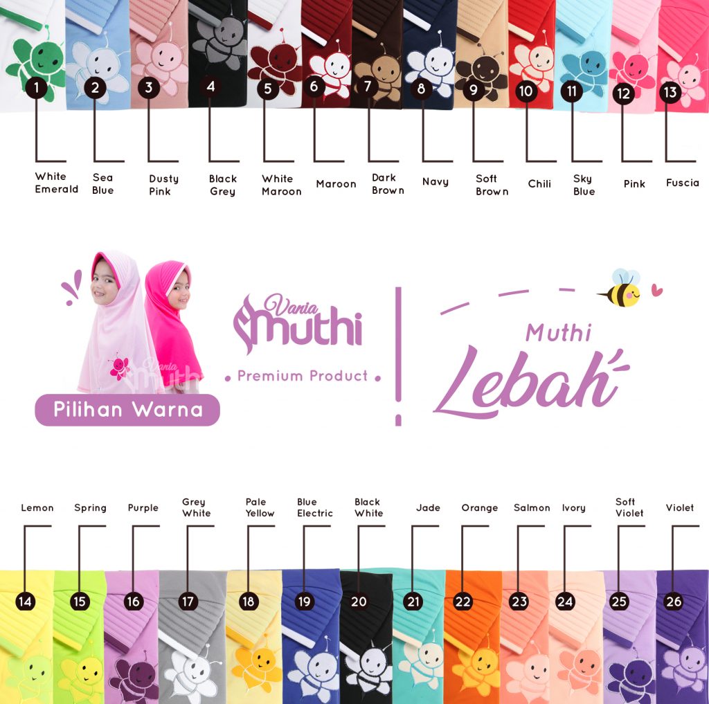 28. Lebah. Pilihan Warna